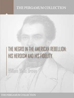 cover image of The Negro in the American Rebellion